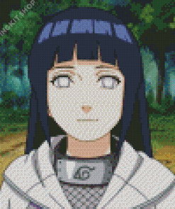 Hinata Hyuga Diamond Painting