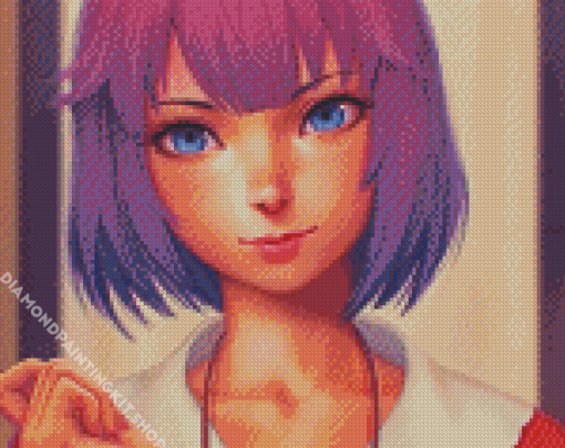 Hitagi Senjougahara Art Diamond Painting