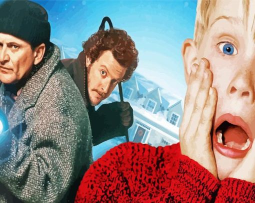 Home Alone Movie Diamond Painting