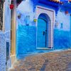 House With Blue Door Morocco Diamond Painting