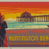 Huntington Beach California Poster Diamond Painting