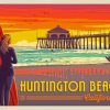 Huntington Beach California Poster Diamond Painting