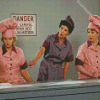 I Love Lucy Chocolate Factory Diamond Painting