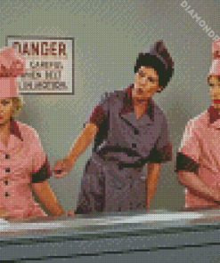 I Love Lucy Chocolate Factory Diamond Painting