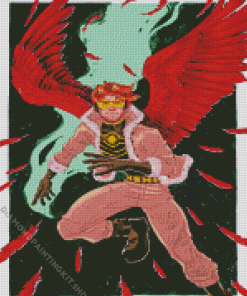 Hawks My Hero Academia Diamond Painting