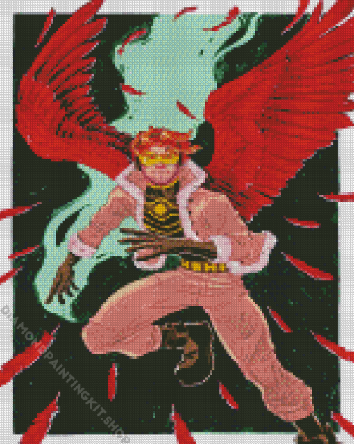 Hawks My Hero Academia Diamond Painting