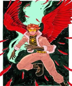 Hawks My Hero Academia Diamond Painting