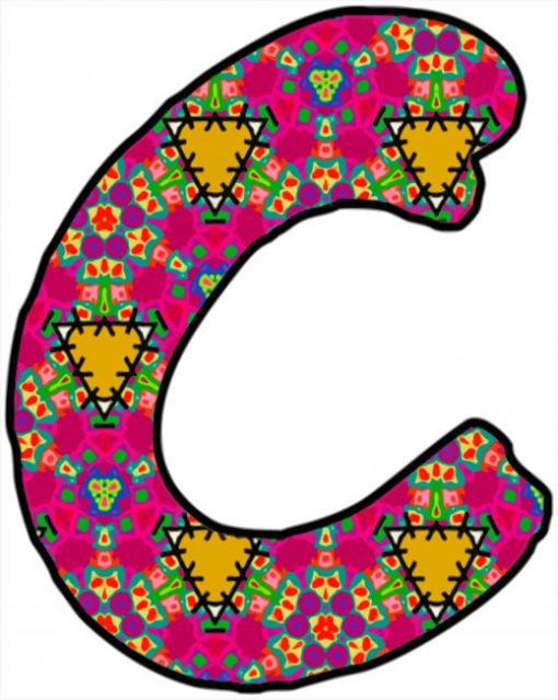 Individual Letter C Diamond Painting