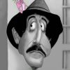 Inspector Clouseau Caricature Diamond Painting