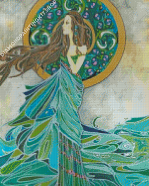 Irish Goddess Diamond Painting