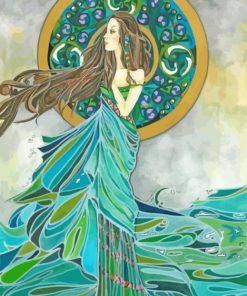 Irish Goddess Diamond Painting