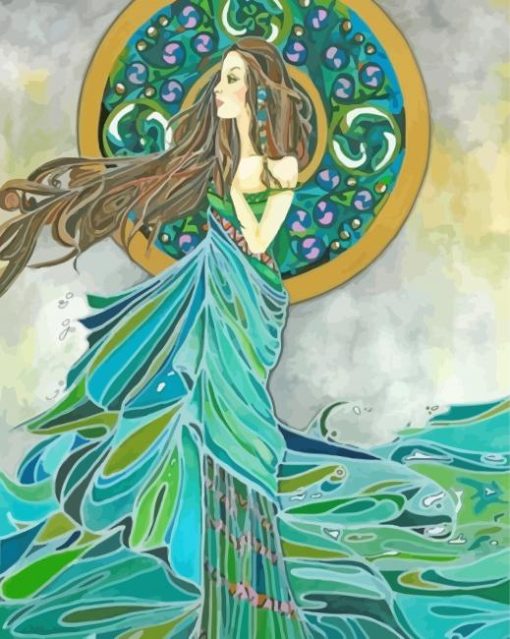 Irish Goddess Diamond Painting