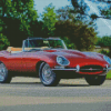 Jaguar Type 1 Car Diamond Painting