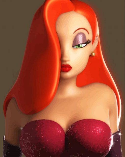 Jessica Rabbit Diamond Painting