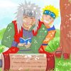 Jiraiya And Naruto Uzumaki Diamond Painting