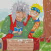 Jiraiya And Naruto Uzumaki Diamond Painting