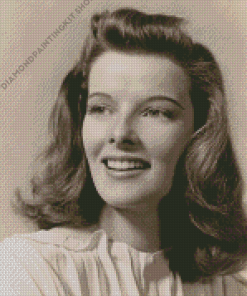 Katharine Hepburn Diamond Painting