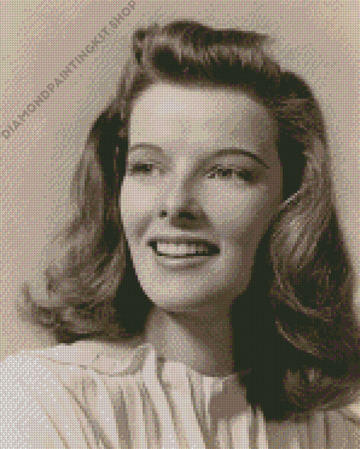 Katharine Hepburn Diamond Painting