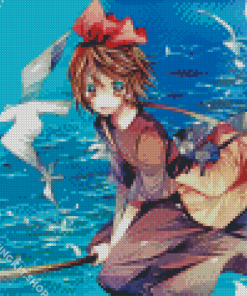 Kiki Anime Girl Art Diamond Painting