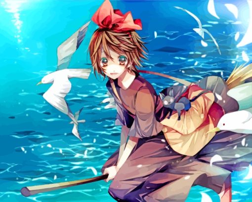 Kiki Anime Girl Art Diamond Painting