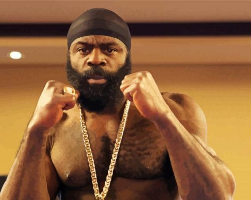 Kimbo Slice Boxer Diamond Painting