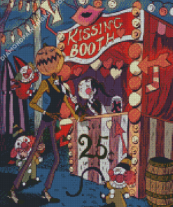 Kissing Booth Diamond Painting