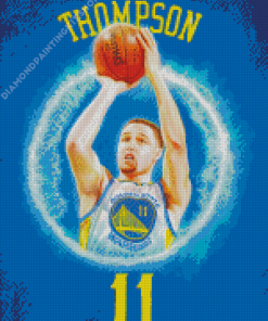 Klay Thompson Diamond Painting