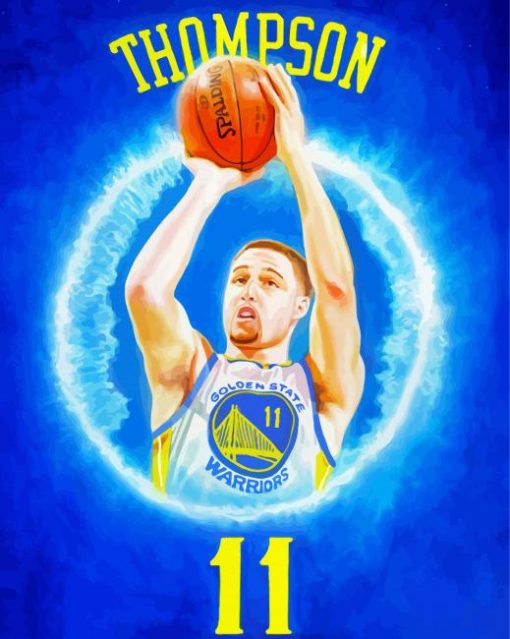 Klay Thompson Diamond Painting