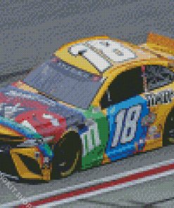 Kyle Busch Cars Diamond Painting