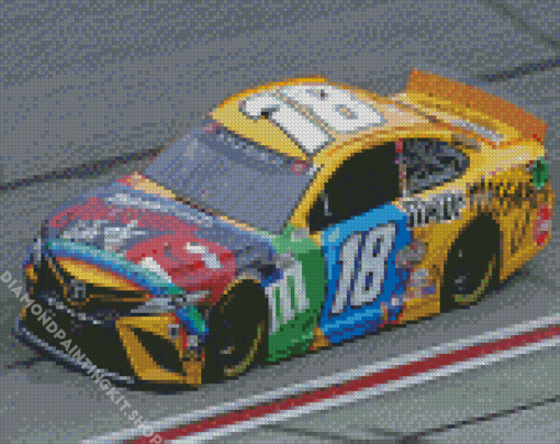 Kyle Busch Cars Diamond Painting