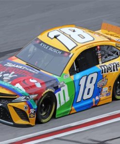 Kyle Busch Cars Diamond Painting