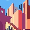 La Muralla Roja Diamond Painting