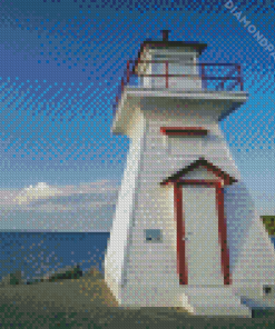 Lions Head Harbour Lighthouse Georgian Bay Diamond Painting