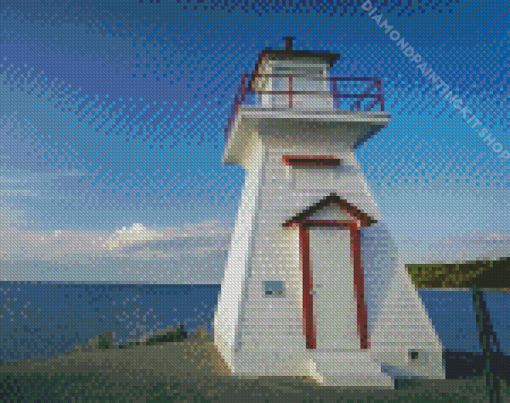 Lions Head Harbour Lighthouse Georgian Bay Diamond Painting