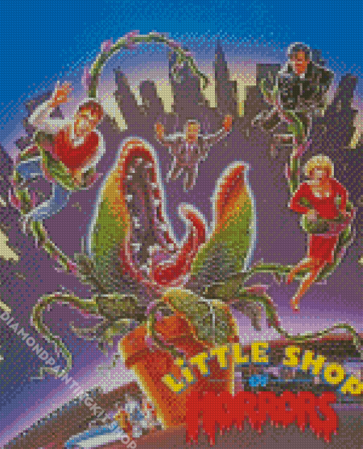 Little Shop Of Horrors Poster Diamond Painting