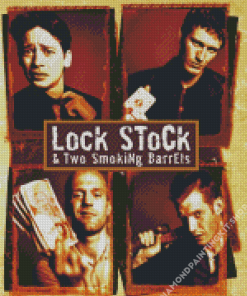 Lock, Stock And Two Smoking Barrels Posters Characters Diamond Painting