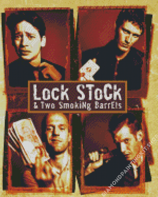 Lock, Stock And Two Smoking Barrels Posters Characters Diamond Painting