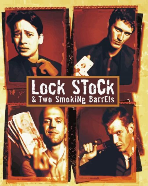 Lock Stock And Two Smoking Barrels Posters Characters Diamond Painting