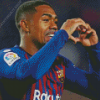 Malcom FCB Player Diamond Painting