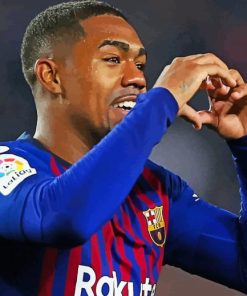 Malcom FCB Player Diamond Painting