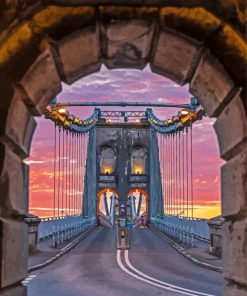 Menai Bridge View Diamond Painting