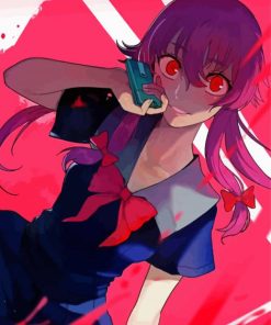 Mirai Nikki Anime Diamond Painting