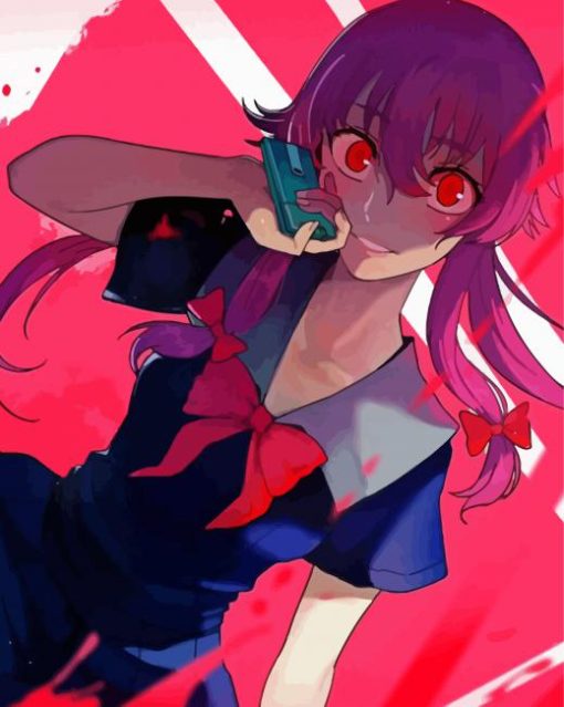 Mirai Nikki Anime Diamond Painting