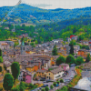 Modena City Landscape Diamond Painting