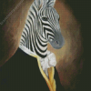 Mr Zebra Art Diamond Painting