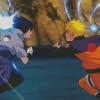 Naruto Vs Sasuke Diamond Painting