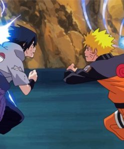 Naruto Vs Sasuke Diamond Painting