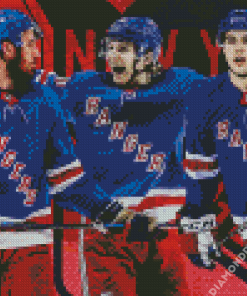 New York Rangers Players Diamond Painting