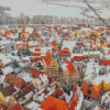 Nordlingen In Winter Diamond Painting