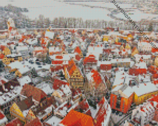 Nordlingen In Winter Diamond Painting